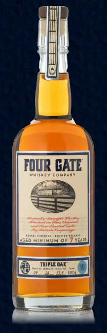 Four Gate Cask Strength Oak Liquor Cabinet Select 7 year 750ml